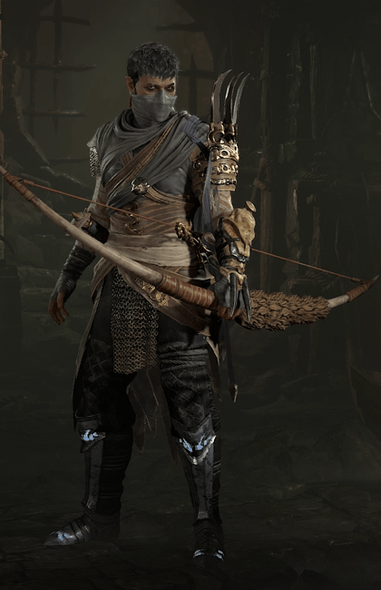 Diablo 4 - Razorwind Bow Weapon Transmog