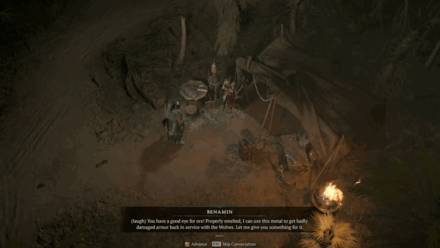 Diablo 4 - Blacksmith Overworld