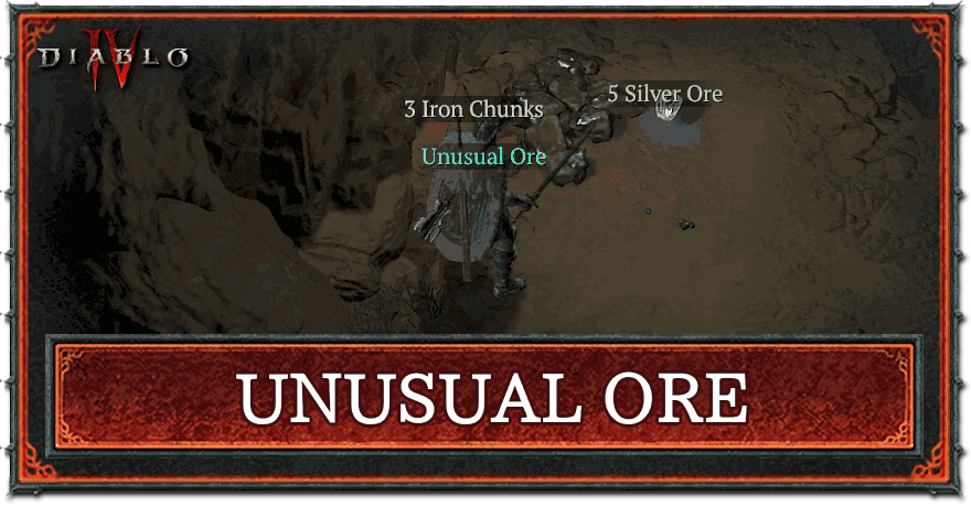 Diablo 4 - Unusual Ore Top Banner