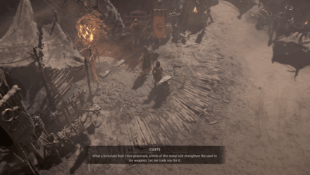 Diablo 4 - Bring the Ore to Gerti