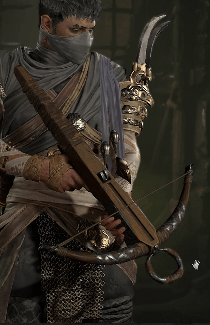 Diablo 4 - Pellet Bow Crossbow Weapon Transmog