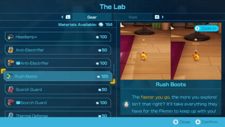 Pikmin 4 - Visit the Lab to Get Gear