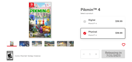 Pikmin 4 - Standard Edition
