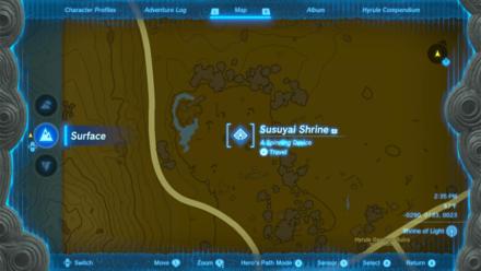 TOTK - Susuyai Shrine