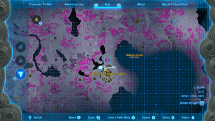 TOTK - Abandoned Hateno Mine