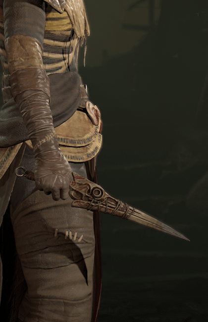 Diablo 4 - Ritual Dagger Dagger Weapon Transmog