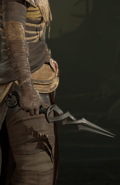 Diablo 4 - Twin-Blade Dagger Weapon Transmog