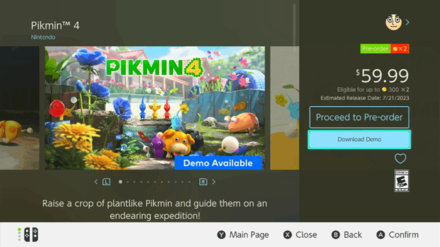 Pikmin 4 - Try the Demo on the Nintendo eShop