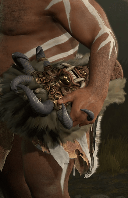 Diablo 4 - Ancient Effigy Totem Weapon Transmog