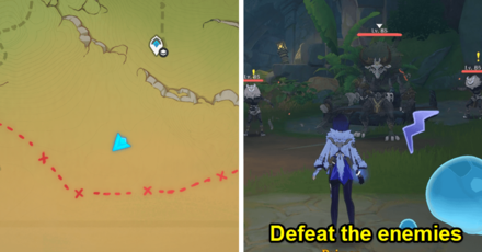 Genshin Impact - Water Ball 23 Annotated