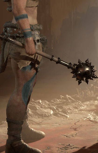 Diablo 4 - Morning Star One-Handed Mace Weapon Transmog