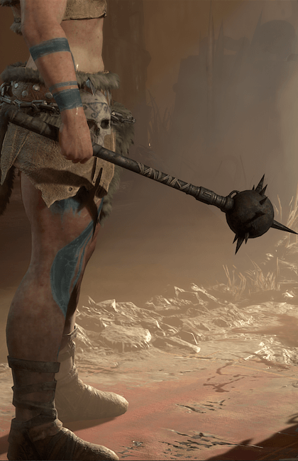 Diablo 4 - Smashing Star One-Handed Mace Weapon Transmog