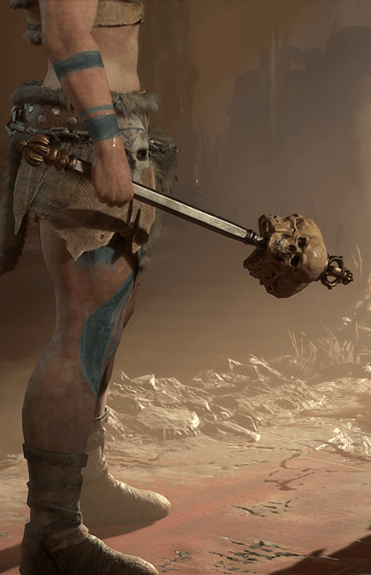 Diablo 4 - Death Mace One-Handed Mace Weapon Transmog