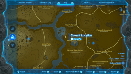 TOTK - Regencia River Surface
