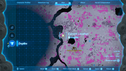 TOTK - Regencia River Depths