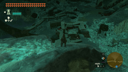 TOTK -  Gustaf Canyon Mine World View