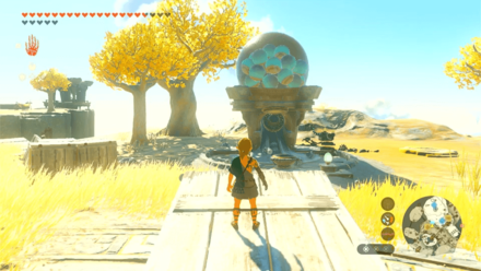 Tears of the Kingdom TOTK - Stand on Ledge