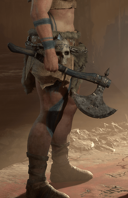 Diablo 4 - War Axe One-Handed Axe Weapon Transmog