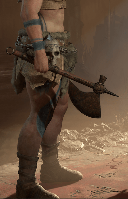 Diablo 4 - Ripper Axe One-Handed Axe Weapon Transmog