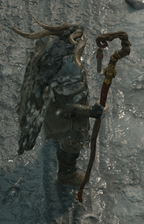 Diablo 4 - Earth Staff