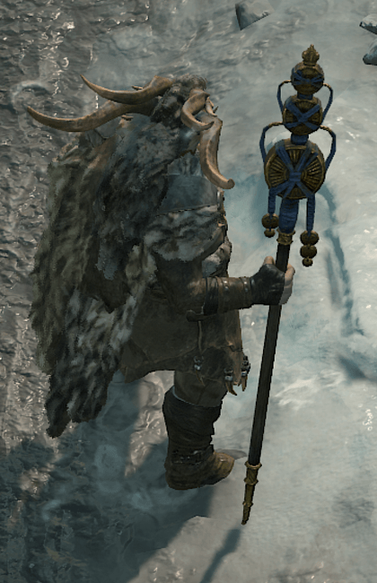 Diablo 4 - Medicine Staff Staff Weapon Transmog