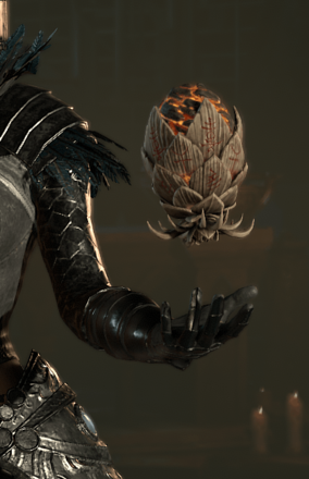 Diablo 4 - Molten Lotus Focus Weapon Transmog