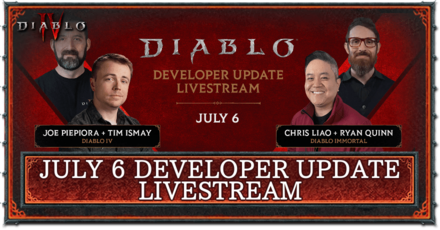 Diablo 4 - July 6 Developer Update Livestream