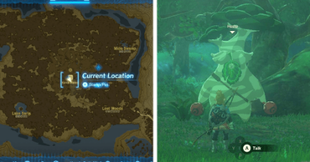 Hestu In Korok Forest