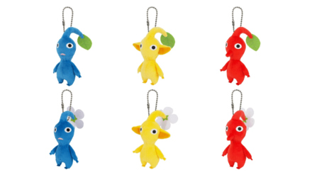 Pikmin 4 - Plush Keychains