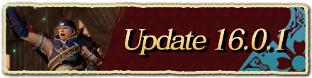 Sunbreak - Update 16.0.1 partial Banner