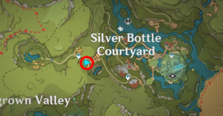 Genshin - Summer Event Day 2 Character Locations - Klee and Kaeya Map