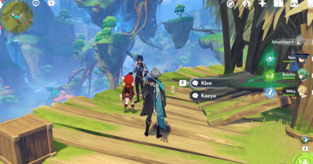 Genshin - Summer Event Day 2 Character Locations - Klee and Kaeya