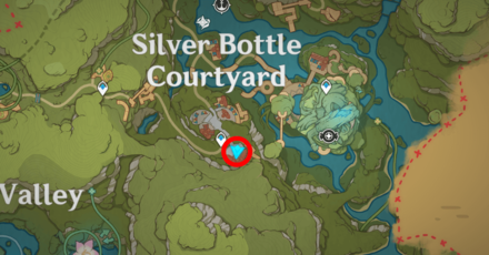 Genshin - Summer Event Day 2 Character Locations - Kokomi and Collei Map