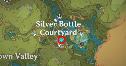 Genshin - Summer Event Day 2 Character Locations - Eula and Lessig Map