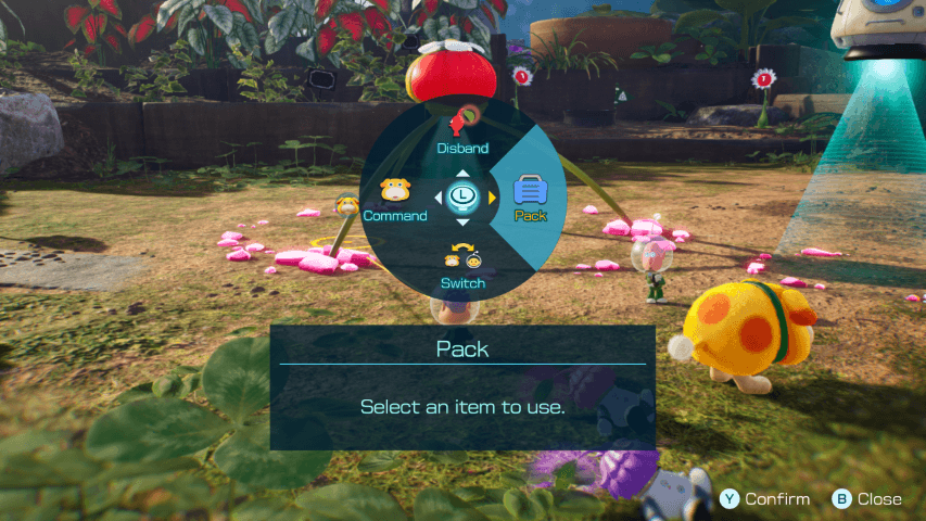 Pikmin 4 - How to Use Items