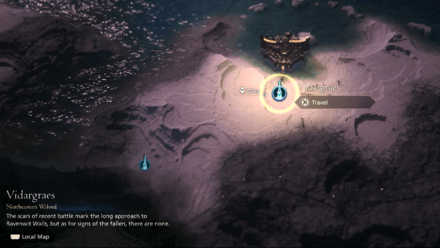 Final Fantasy XVI (FF16) - World Map for Odin