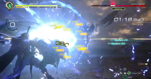 FF16 - Megaflare on Lightbound Warlord