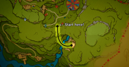 Genshin Impact Pavilion of Hermits Luxurious Chest Puzzle Guide - Third Hydro Eidolon Location