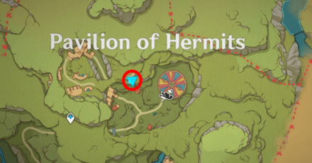 Genshin - Character Location Summer Event Day 2 - Maymunah Map