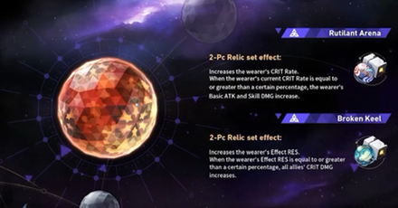 Honkai Star Rail - Simulated Universe Relics