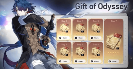 Honkai Star Rail - Gift of Odyssey Blade Login Event