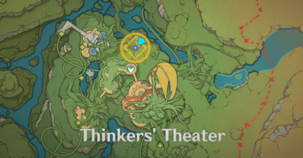 Genshin Impact - Petrifying Gaze Map Location