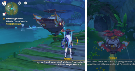 Genshin - Returning Curios Second Hidden Treasure - Step 2