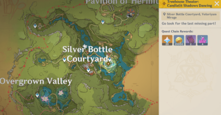 Genshin - Treehouse Theater - Candlelit Shadows Dancing 2