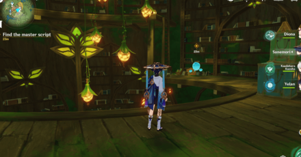 Genshin - Treehouse Theater - Candlelit Shadows Dancing 11