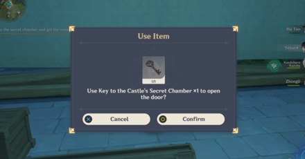 Genshin Impact - Open the Secret Chamber and Get the Remedy