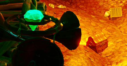 Genshin Impact The Black Nacre and the All-Devouring Kraken Walkthrough - Go to the Location of the Hidden Treasure