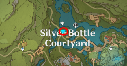 Genshin - Summer Event Day 3 Character Locations - Kokomi and Kaeya Map