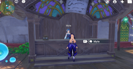 Genshin - Summer Event Day 3 Character Locations - Idyia