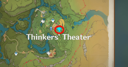 Genshin - Summer Event Day 3 Character Locations - Zosimos Map